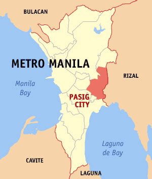 what region is pasig city|Pasig City .